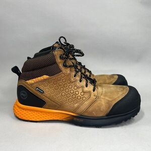 Timberland Pro Boots Mens 13 Reaxion Athletic Hiker Wateproof Composite Toe Work